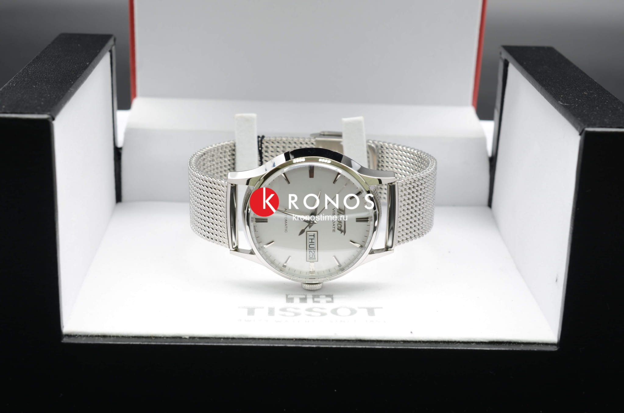 Tissot Tissot Heritage Visodate Automatic T019.430.11.031.00 мужские часы белый циферблат на запястье